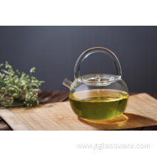 HandMade Borosilicate Heat Resistant Glass Teapot